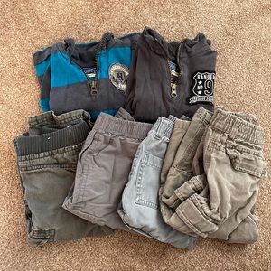 18 month lot - 2 shirts, 4 pants. Children’s Place,l & Gymboree